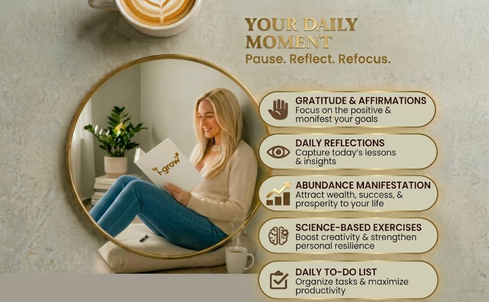 I-GROW gratitude journal product
